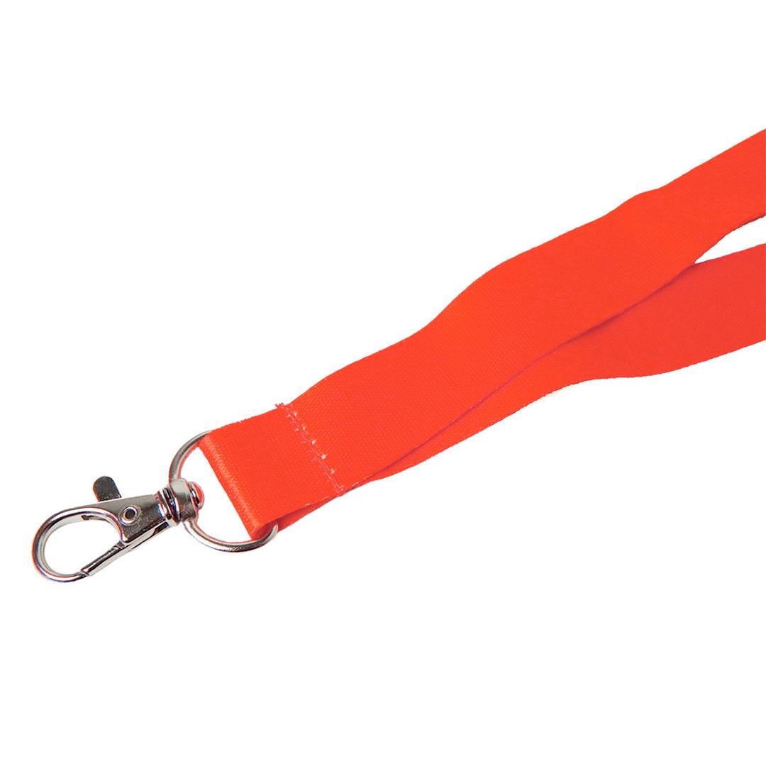 Шнурок для бейджа Ardix с одним карабином 96 см 10 шт. Красный (07-019-RD)