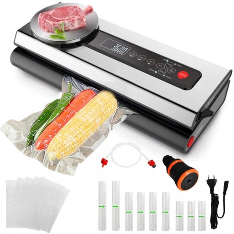 Пакувальник вакуумний і кухонні ваги Malatec 9617 для сухих і вологих продуктів на 120 Вт 2в1 - фото 2 Пакувальник вакуумний і кухонні ваги Malatec 9617 для сухих і вологих продуктів на 120 Вт 2в1 - фото 2