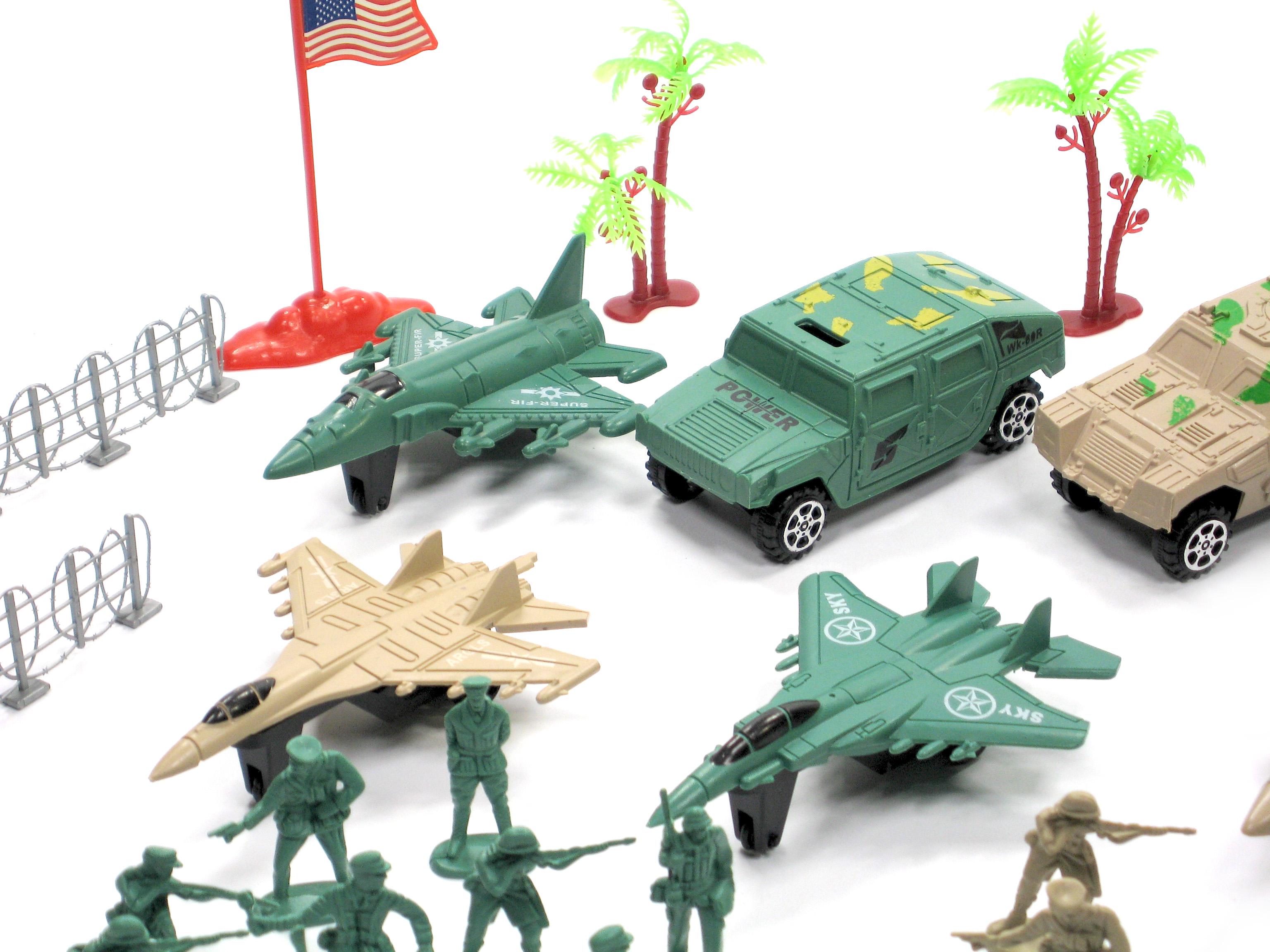 Набір військовий 54825 військова техніка/солдатики/зміцнення - фото 2