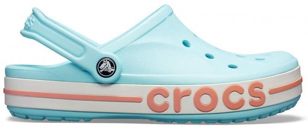 Сабо Crocs Bayaband Clog M8W10 р. 41 26,5 см Ice Blue Melon (205089-W) - фото 3