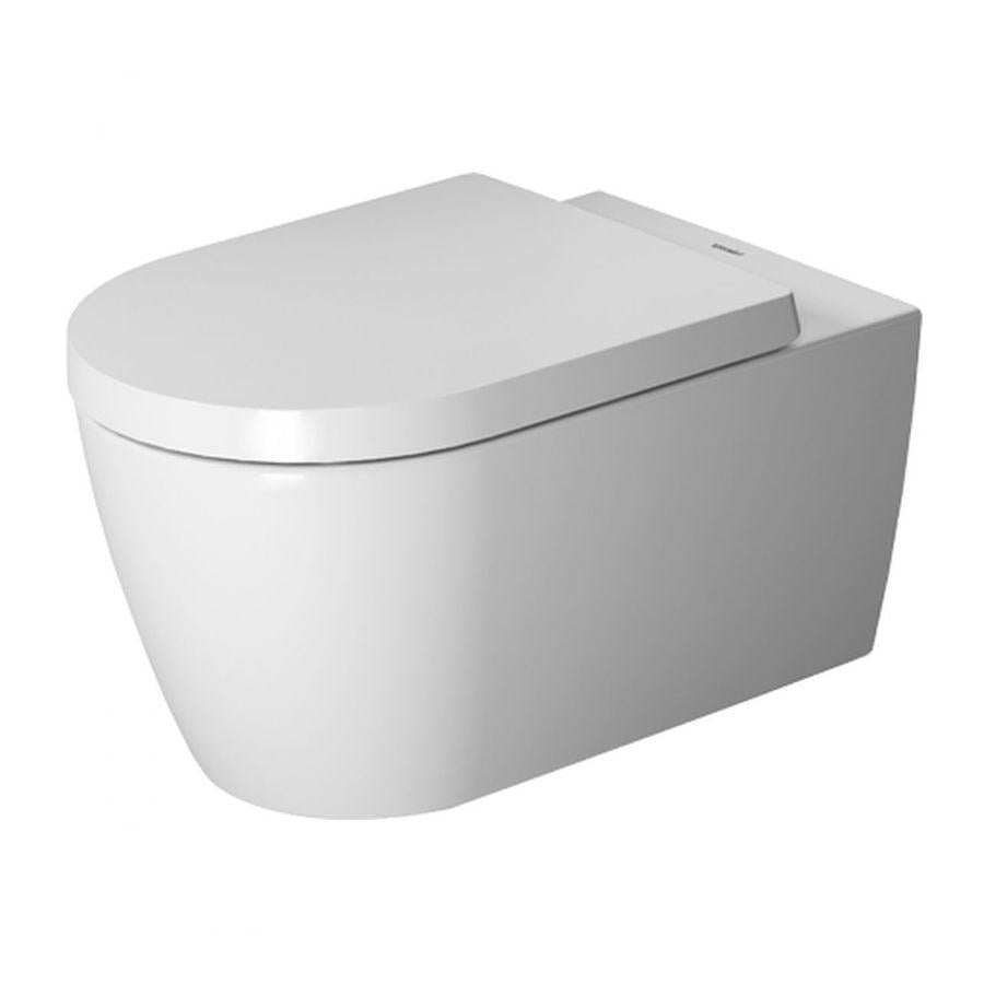 Унитаз подвесной DURAVIT Me by Starck с крышкой 37х57 см Белый (25169813)