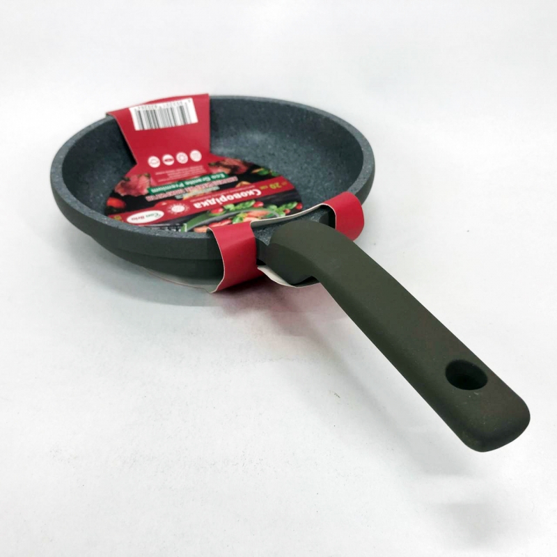 Сковорода Con Brio CB-2026 Eco Granite Premium 20 см Gray (tf5158) - фото 9 Сковорода Con Brio CB-2026 Eco Granite Premium 20 см Gray (tf5158) - фото 9