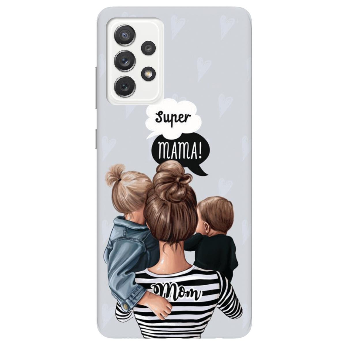 Силіконовий чохол Zorrov для Samsung Galaxy A72 - Super Mama (15140040264124202)