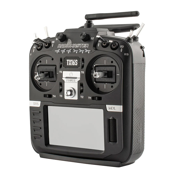 Пульт дистанционного управления RadioMaster TX16S Mark II ELRS для квадрокоптеров Black (d458) - фото 3 Пульт дистанционного управления RadioMaster TX16S Mark II ELRS для квадрокоптеров Black (d458) - фото 3