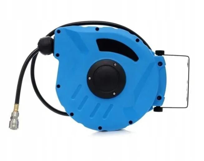 Катушка со шлангом садовая Kraft&Dele поливочный 20 м настенная катушка - фото 2 Катушка со шлангом садовая Kraft&Dele поливочный 20 м настенная катушка - фото 2