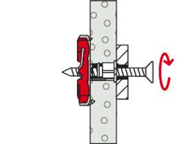 Дюбель з шурупом FISCHER Duotec 12 для гіпсокартону та листових матеріалів (542796) - фото 19