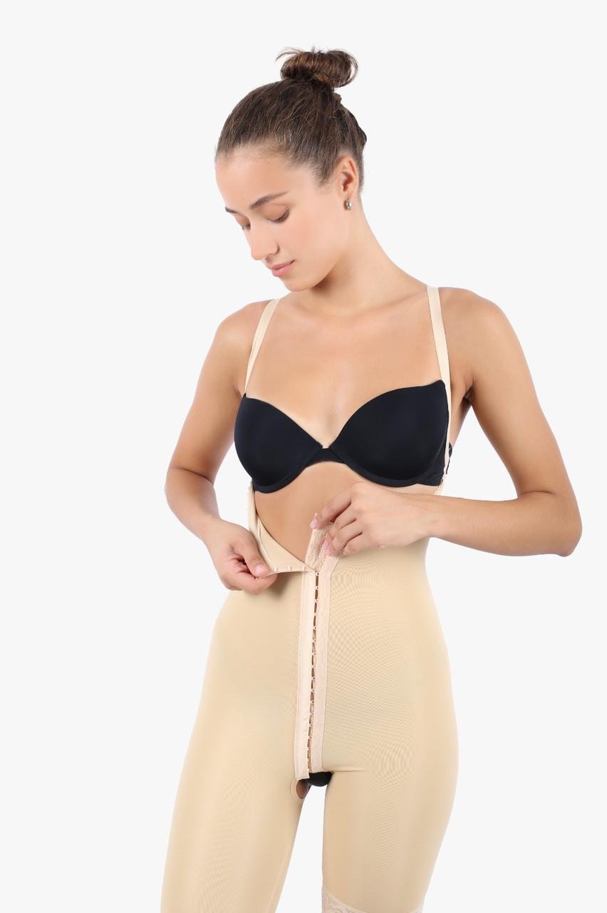 Подгрудные бриджи выше колен с бретелями SLP-301 S - фото 4 Подгрудные бриджи выше колен с бретелями SLP-301 S - фото 4