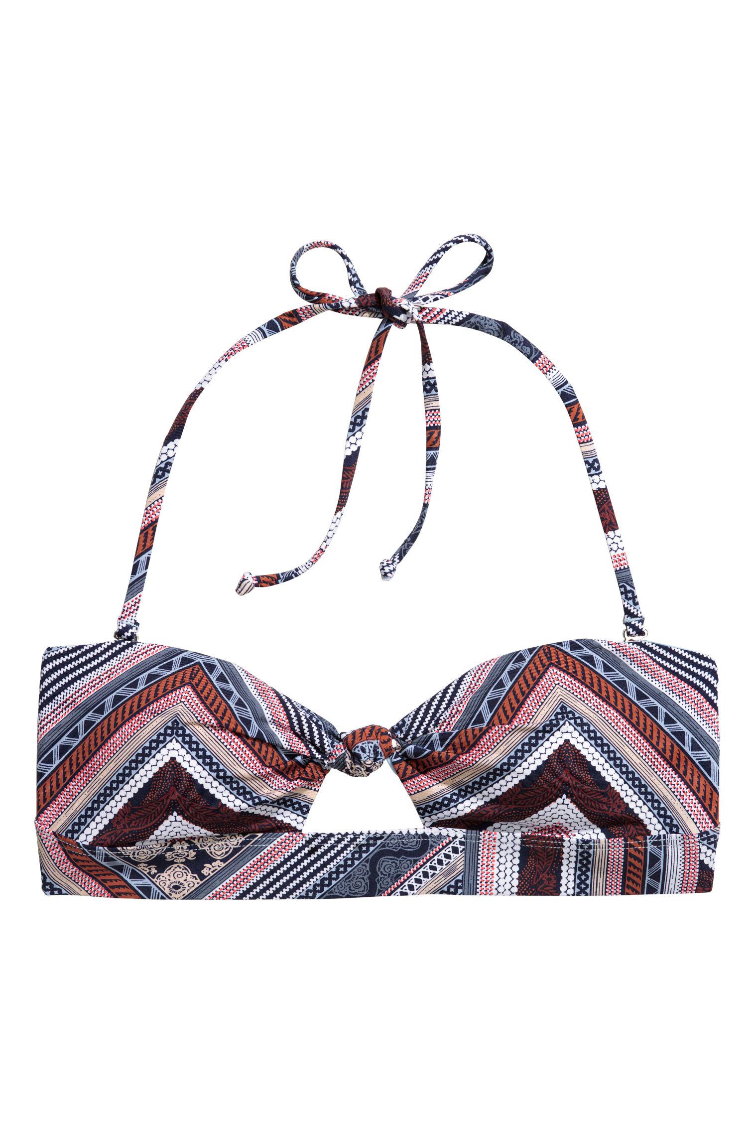 Лиф купальный H&M р. 32 Комбинированный (1311437386)