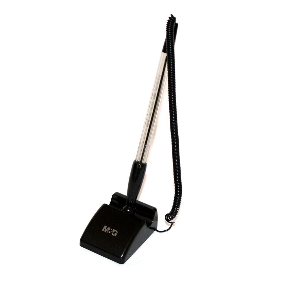 Ручка шариковая M&G на подставке толщина линии 0,7 мм Черный (ABP64873-Black)