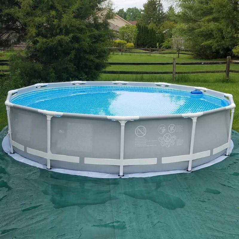Бассейн каркасный для дачи круглый Intex (2133620478) - фото 2