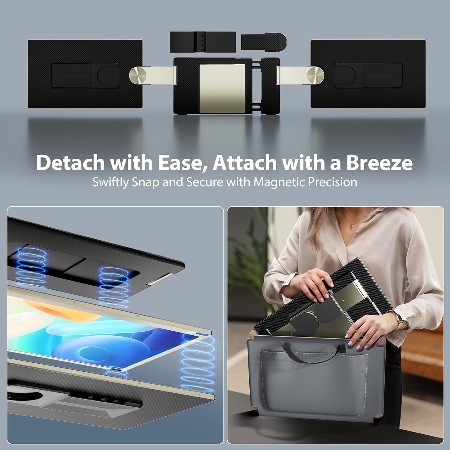 Монітори для ноутбуків FHD 1080P 15,6" обертається на 90-235 ° для Wins/Mac/Chrome Клас енергоефективності A - фото 5