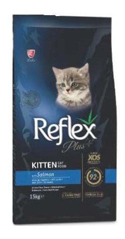 Корм сухий Reflex Plus Kitten Salmon з лососем для кошенят 15 кг (RFX-412) - фото 1