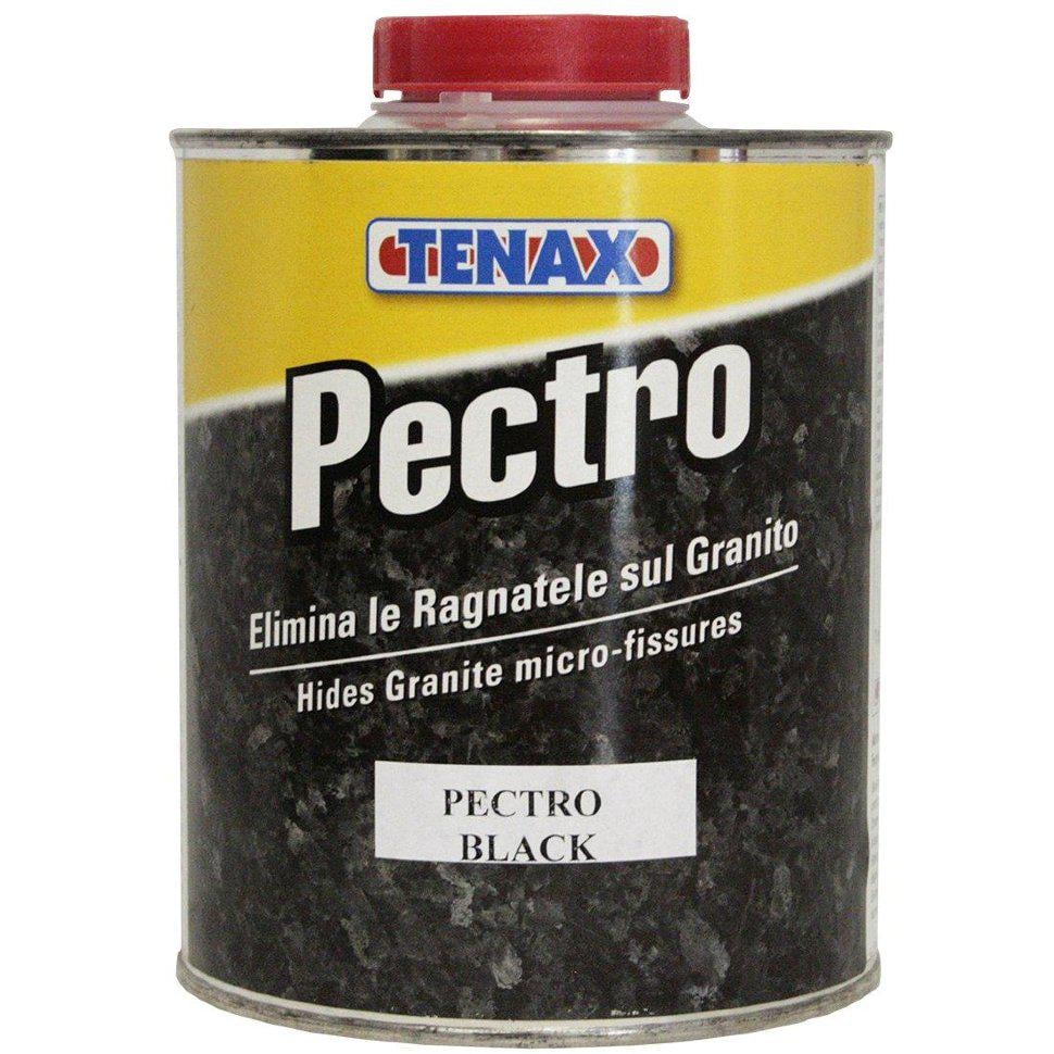 Просочення тонуюче TENAX Pectro з посиленням кольору для усунення мікротріщин на чорному граніті 1 л Чорний (000028-1)