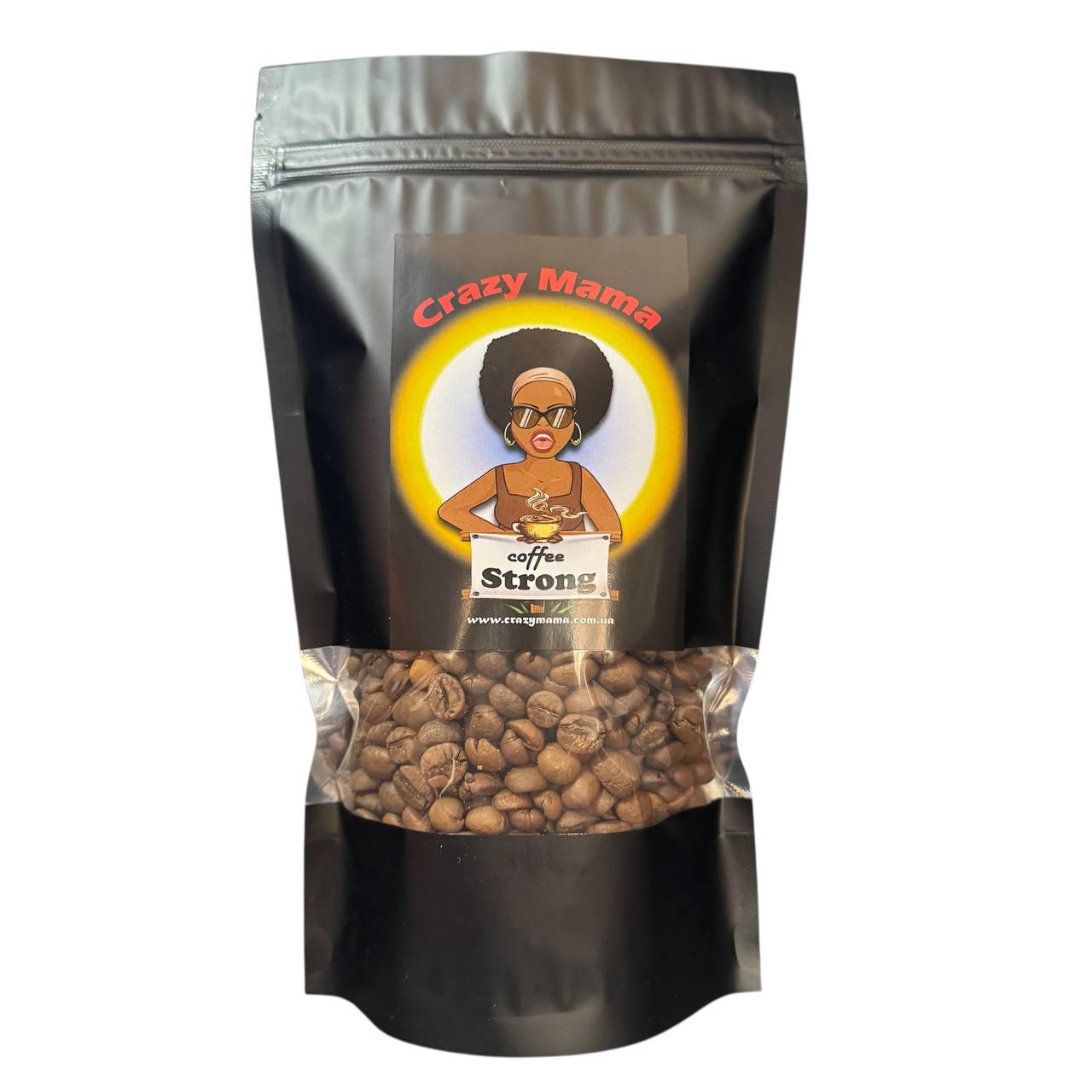 Кава в зернах Crazy Mama Strong 250 г (308973)