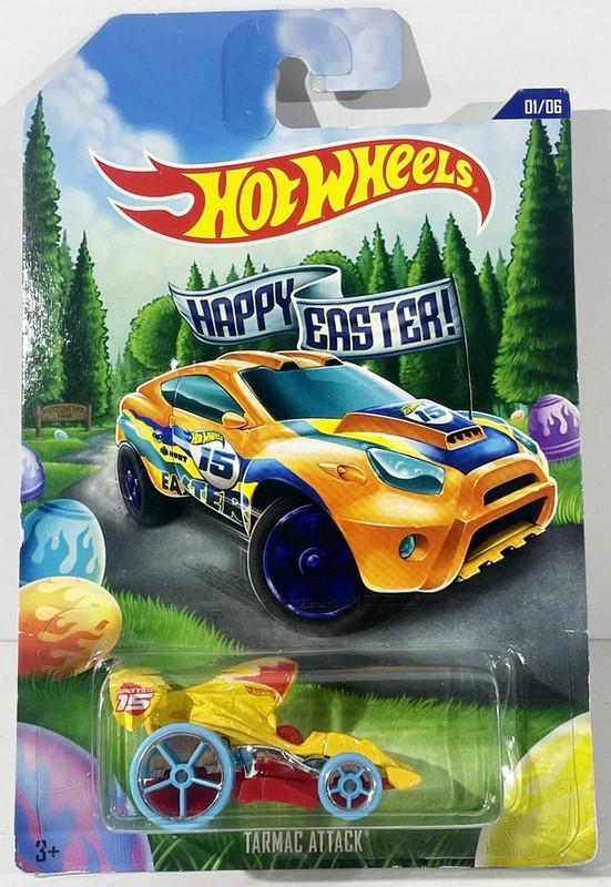 Игрушечная машинка Hot Wheels Tarmac Attack 2015 Happy Easter! 01/06 CFT91 (2665868059)
