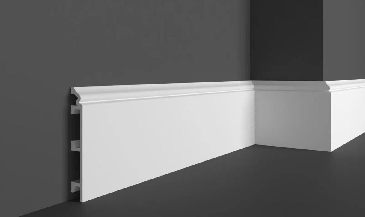 Плинтус напольный с гладким профилем Grand decor HCR 509 2 м