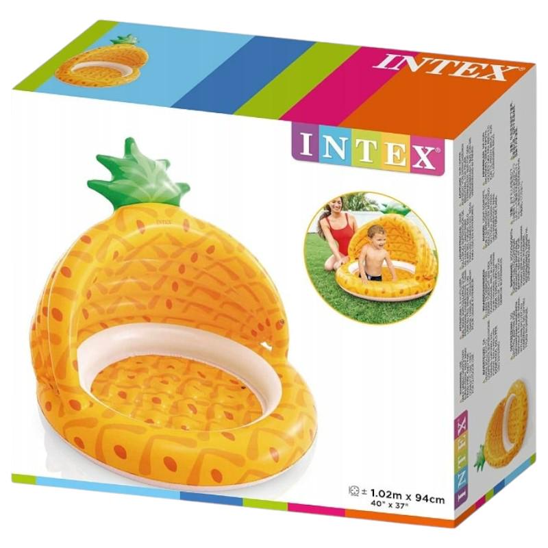 Басейн дитячий надувний Intex 58414 з навісом Ананас (QT8921) - фото 3