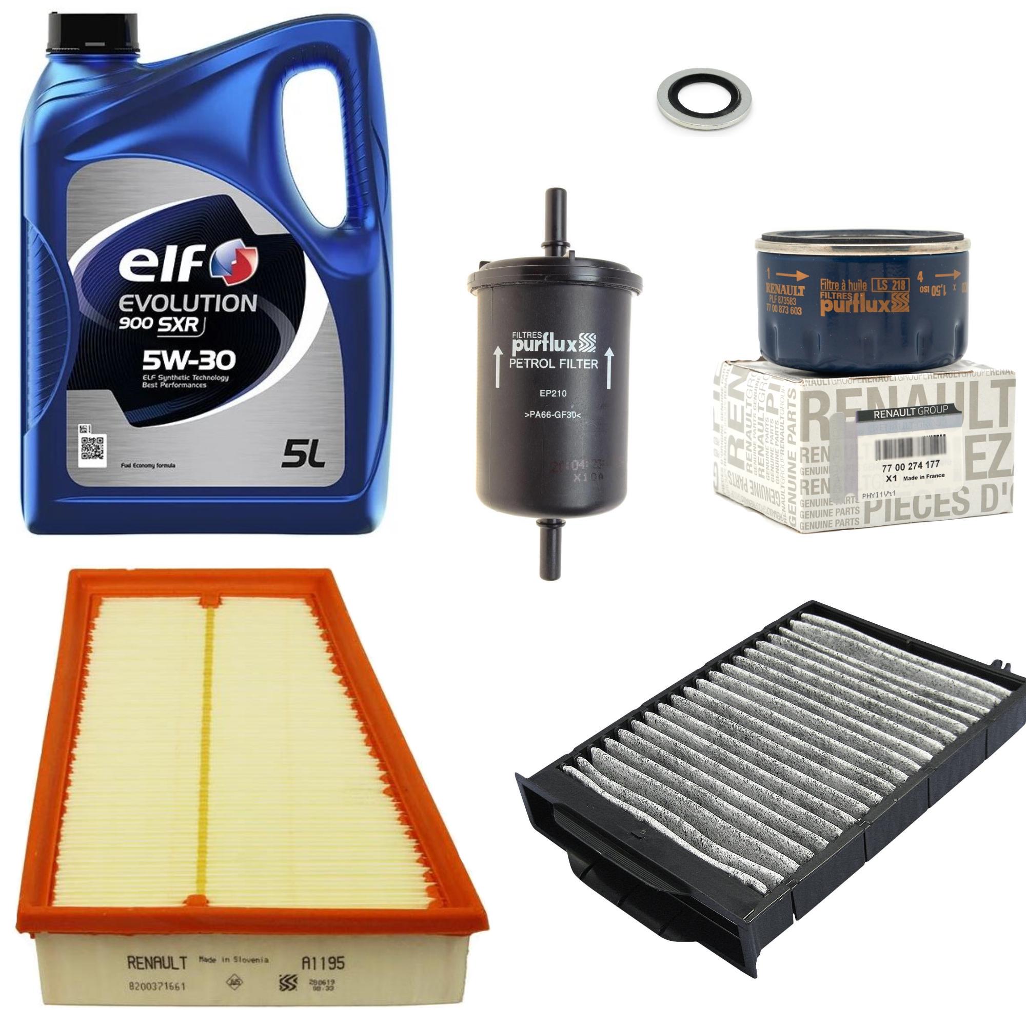 Набір для ТО №4 на Renault Megane 2 1.6