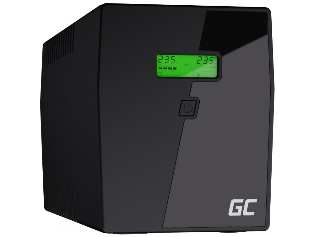 Источник беcперебойного питания UPS Green Cell 1500VA 900W Power Proof UPS04 (19421)