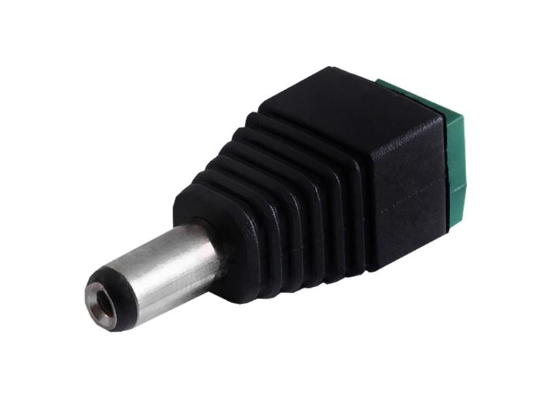 Разъем для подключения питания DC-M с клеммной колодкой 5,5х2,1 мм (1401) - фото 2 Разъем для подключения питания DC-M с клеммной колодкой 5,5х2,1 мм (1401) - фото 2