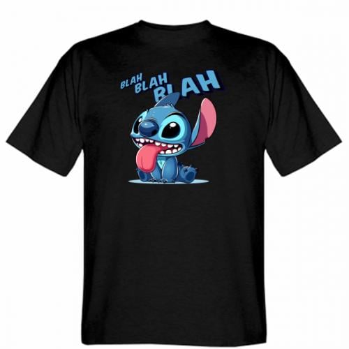 Футболка мужская Gildan Непослушный Стич 2XL Черный (19352515-2-211224-XXL)