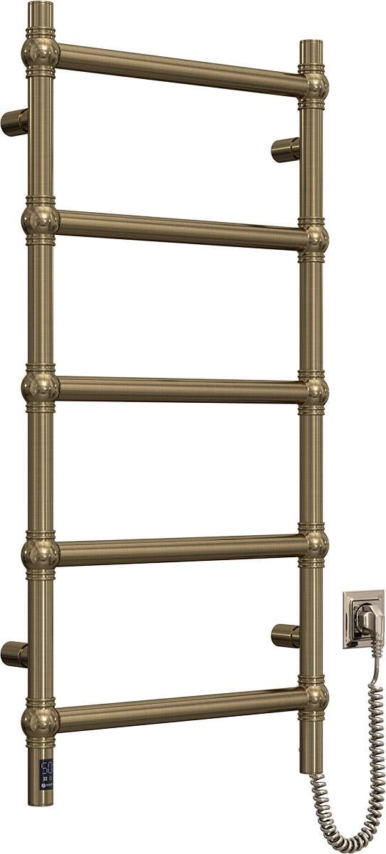 Рушникосушка електрична Ретро Sensor правого підключення 1000x500 мм Бронзовий (10-540033-5010YP)