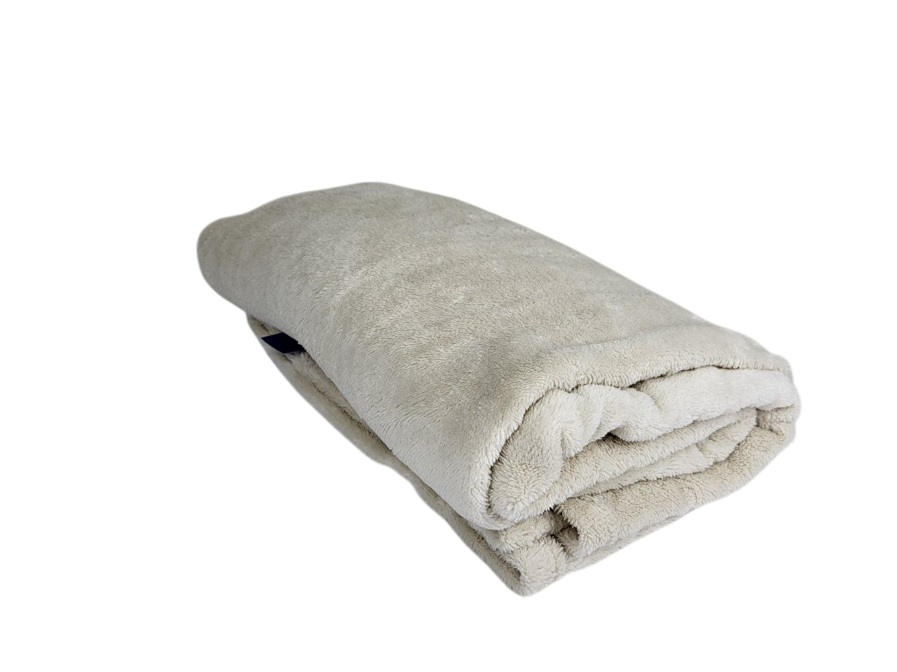 Плед-покрывало флисовое двуспальное евро 200х230 см Молочный (1742) - фото 2 Плед-покрывало флисовое двуспальное евро 200х230 см Молочный (1742) - фото 2