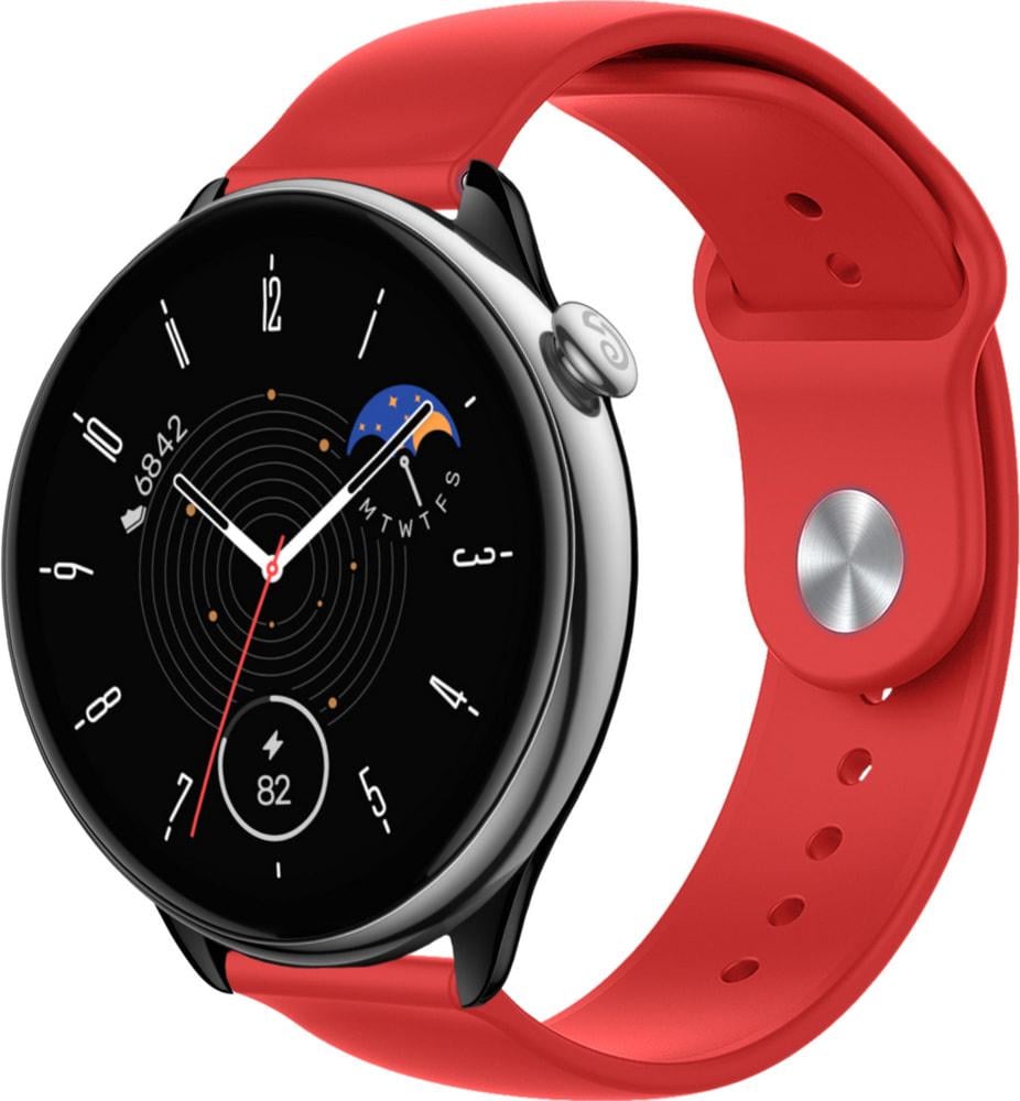 Ремешок Base для Amazfit GTR mini 20 мм Red (30848) - фото 1 Ремешок Base для Amazfit GTR mini 20 мм Red (30848) - фото 1