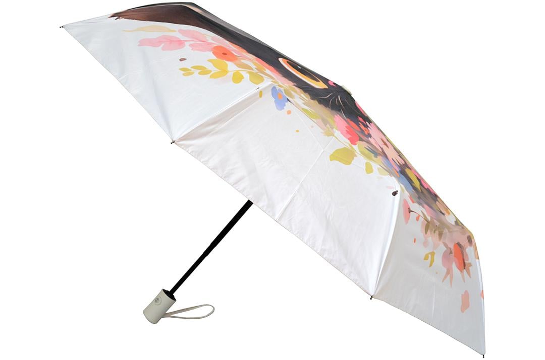 Парасолька складна Cat-02 повний автомат Різнокольоровий (24414914)