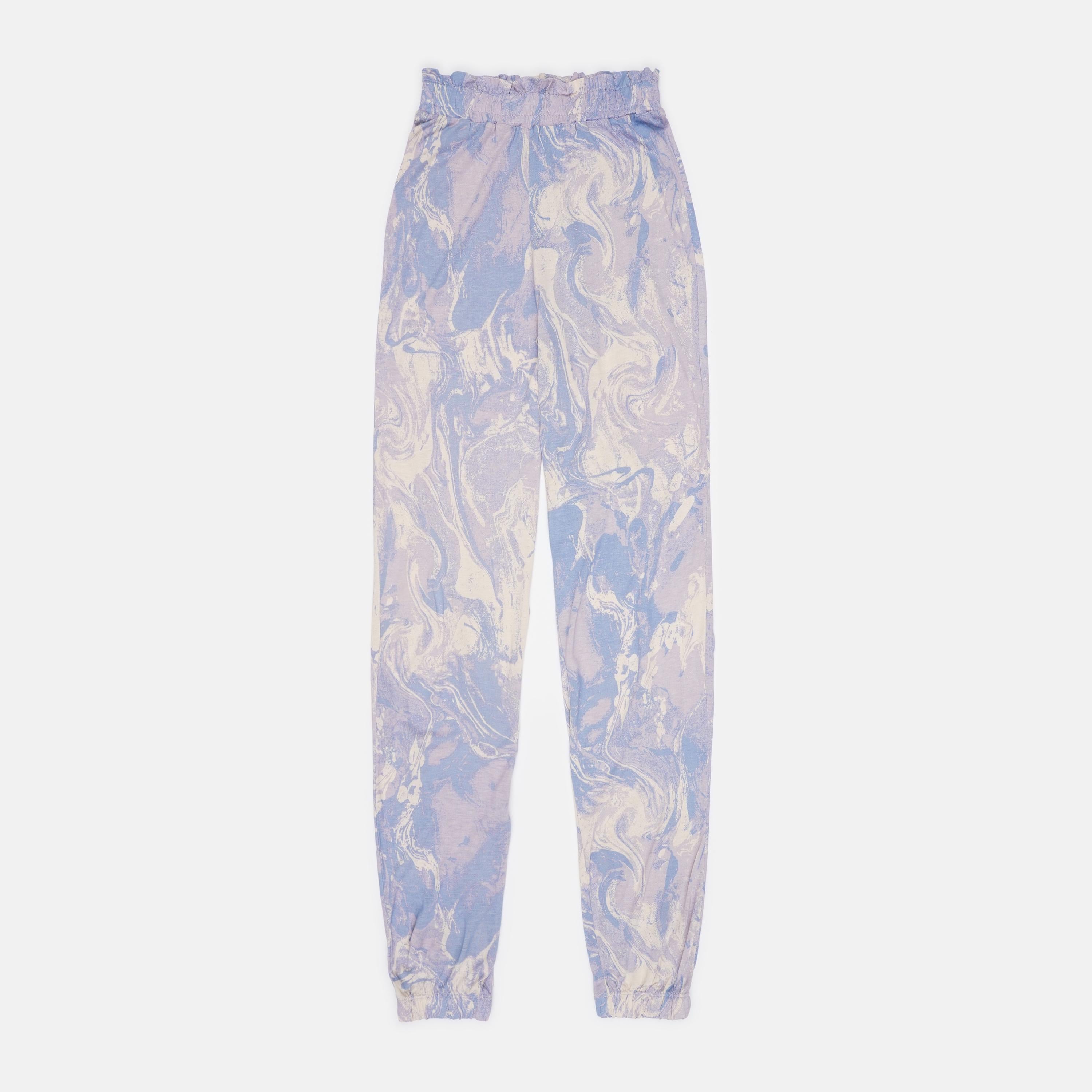 Штани H&M 152 см Синьо-бузковий (A19091041670)