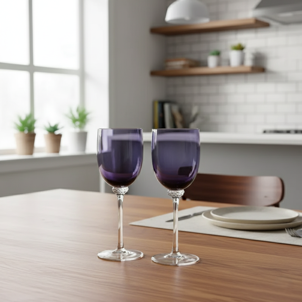 Комплект келихів для червоного вина Sakura 400 мл 2 шт. - фото 3 Комплект келихів для червоного вина Sakura 400 мл 2 шт. - фото 3