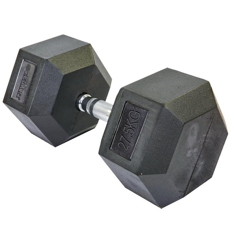 Гантель цільна Zelart TA-5159-27,5 шестигранна 1 шт. 27,5 кг (DR002843) - фото 2 Гантель цільна Zelart TA-5159-27,5 шестигранна 1 шт. 27,5 кг (DR002843) - фото 2