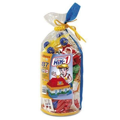 Конструктор НІК-1 87 деталей (175)