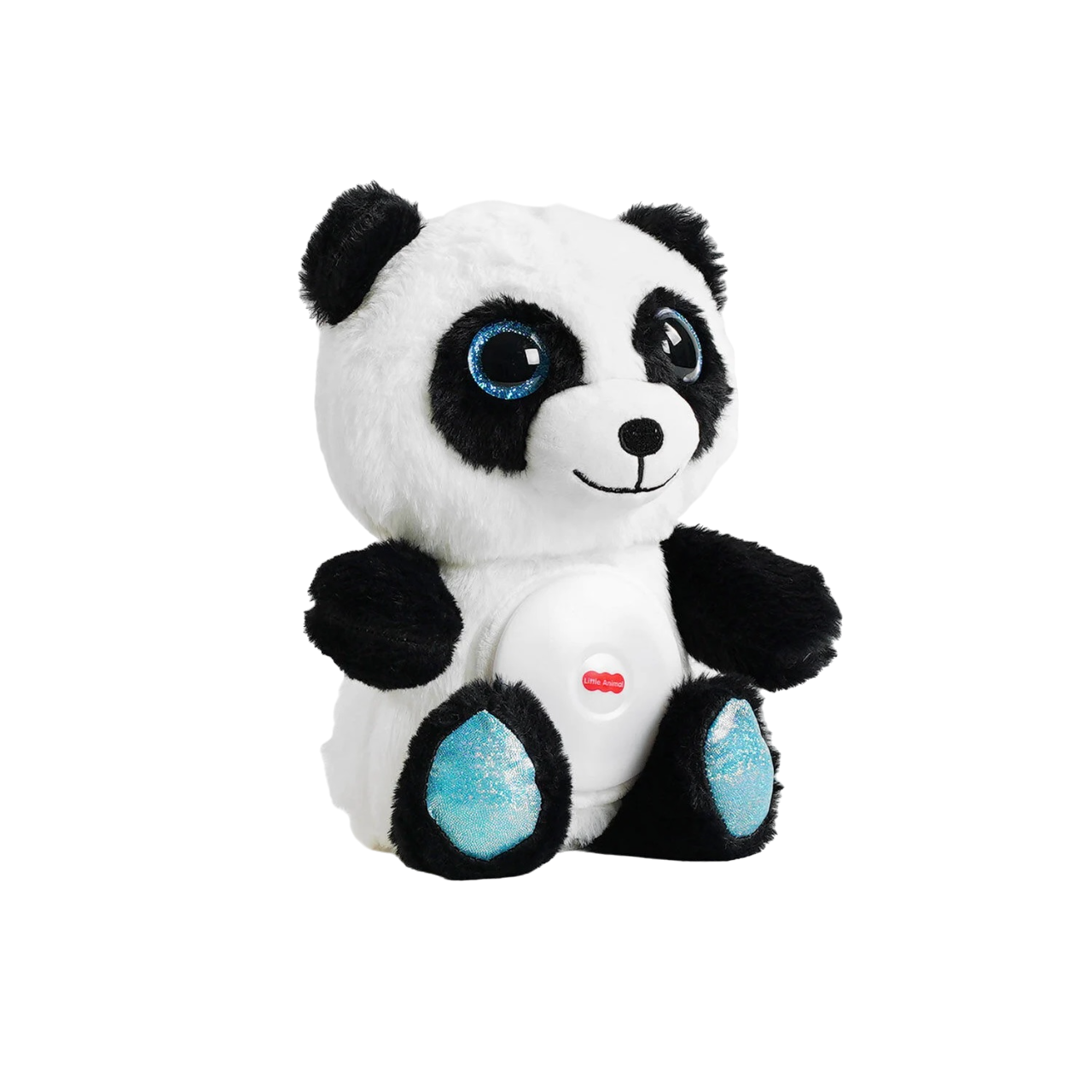 Ночник Панда Little Animal Pals подсветка/глазки с глиттерным напылением Black/White (129462)