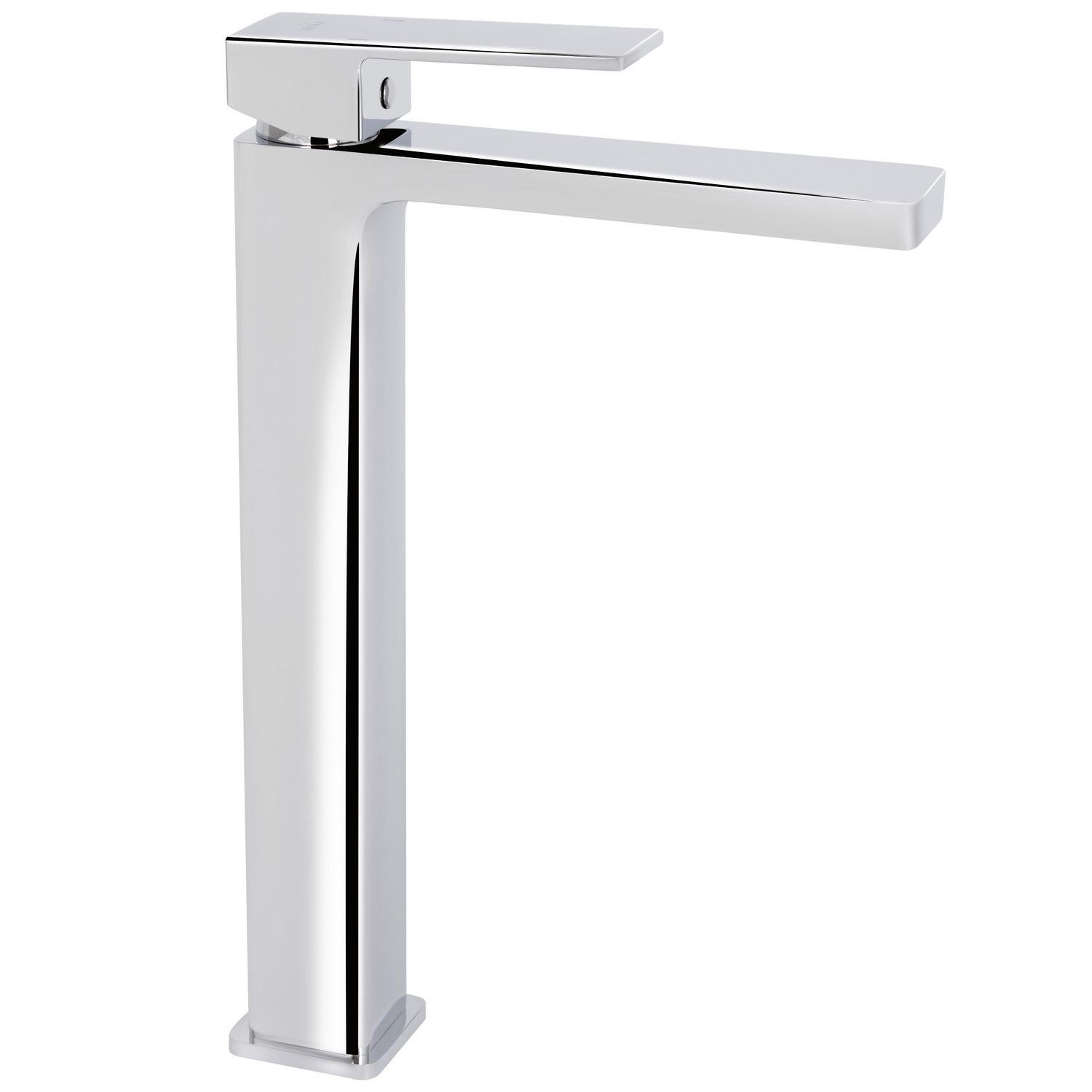 Смеситель для умывальника Q-tap Gemini QTGEM269CRM45677 высокий однорычажный Хром (235043)