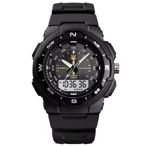 Наручные часы Skmei Ukraine 45411454BKWT Black/White (2280745247)
