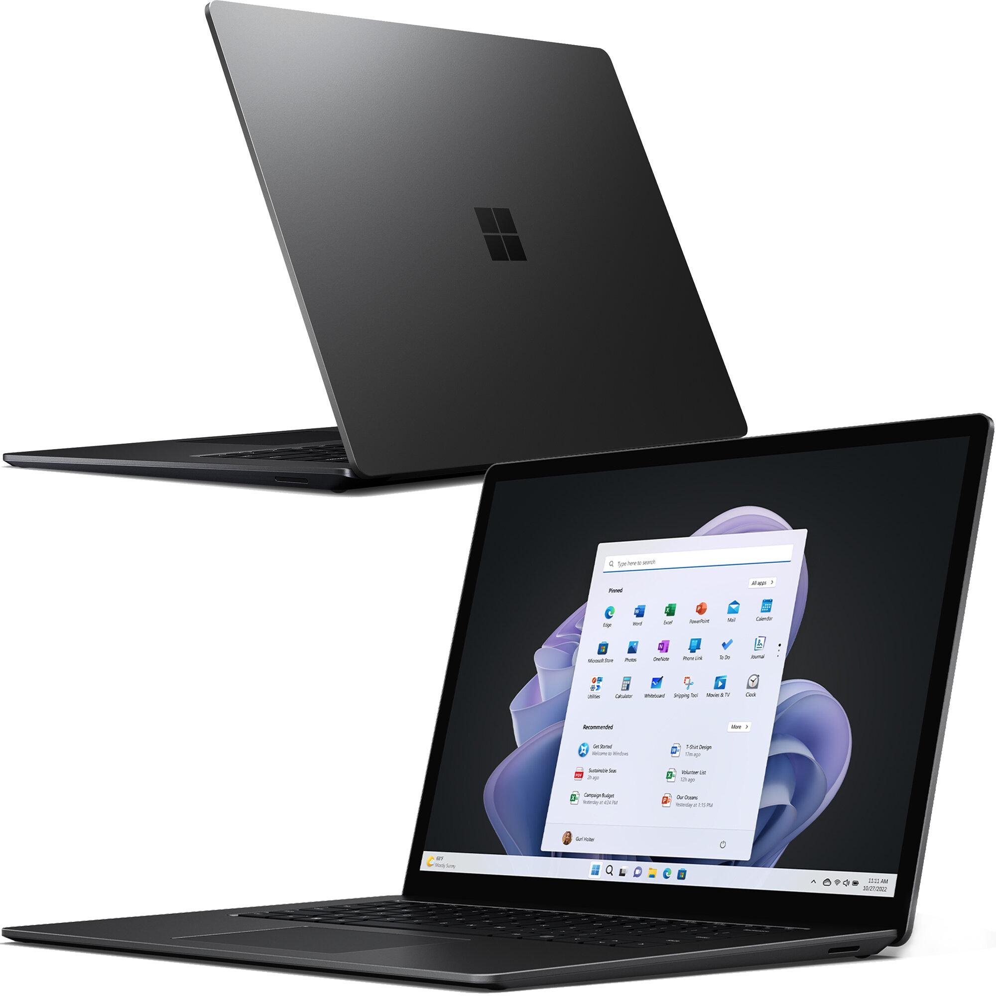 Ноутбук Microsoft Surface Laptop 5 15" i7-1255U RAM 512 Gb SSD Windows 11 Home 8 Gb Чорний (RFB-00034) - фото 9