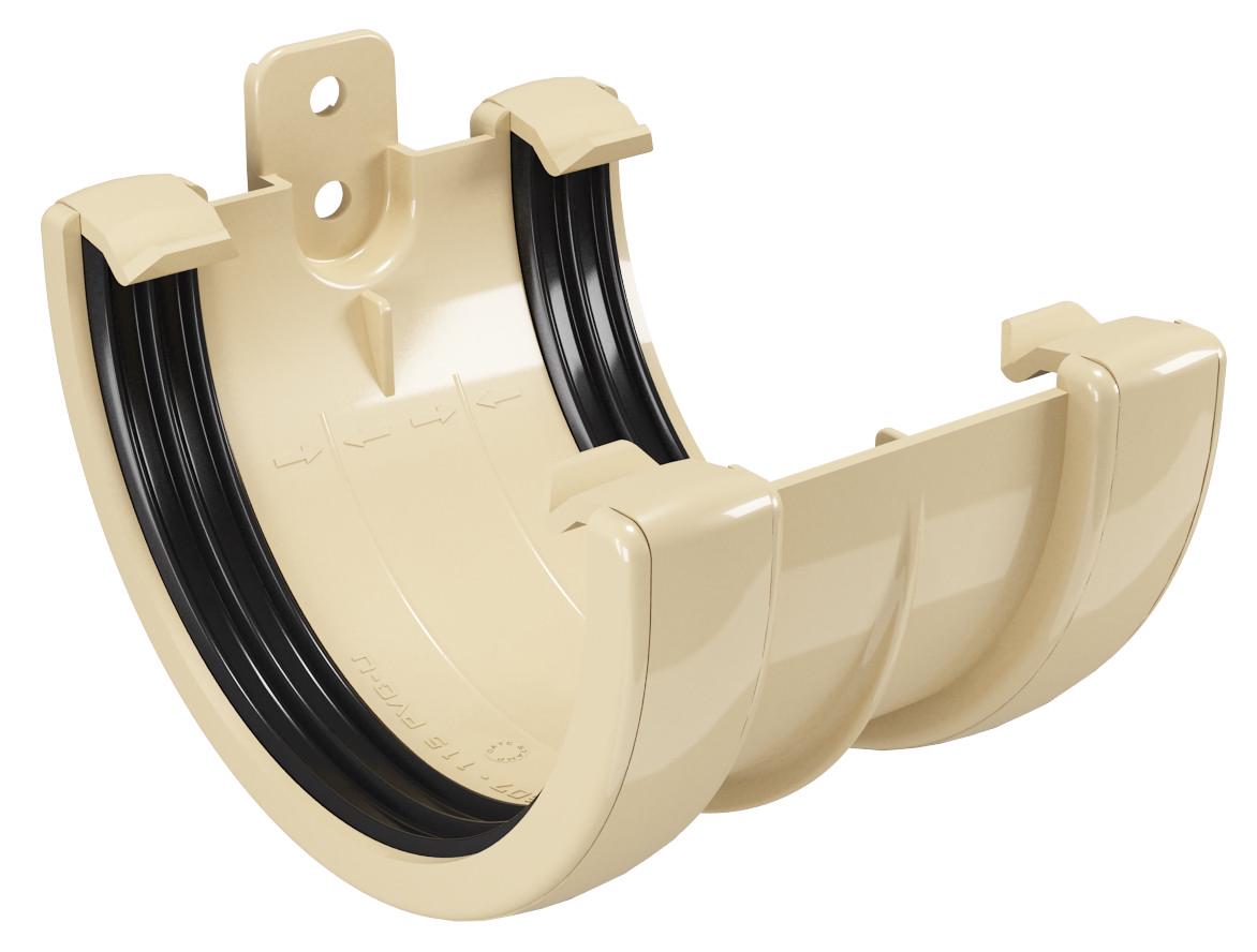 Соединитель желобов DEVOREX Classic 120 Бежевый (11674406)