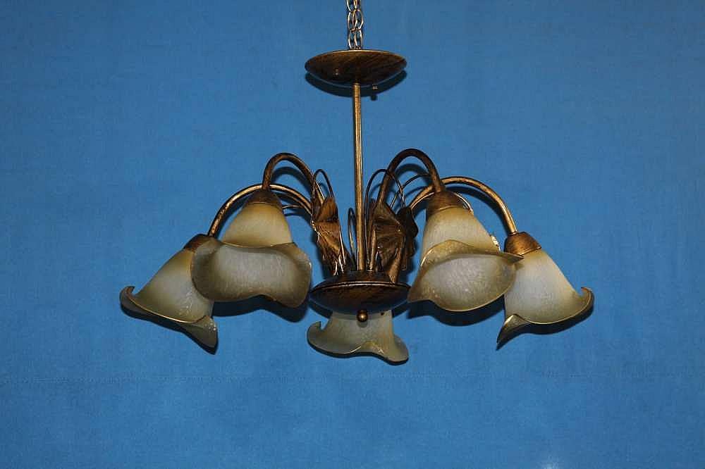 Люстра с плафонами Ray L90231/5 (IR006160)