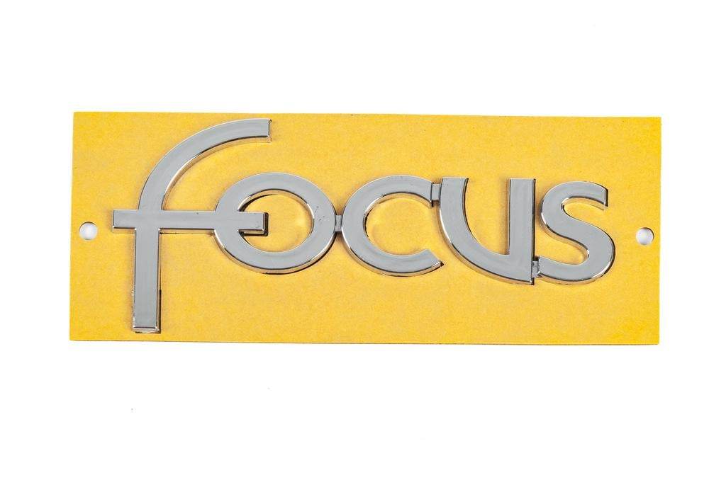 Надпись 120 мм на 55 мм 8400A ABM для Ford Focus I 1998–2005 гг. abs-пластик Хром