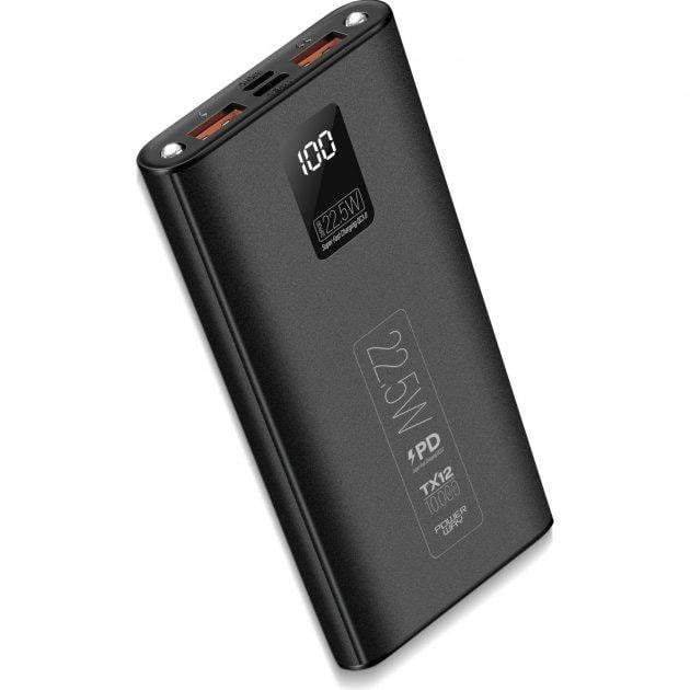 Повербанк для телефону/смартфону/планшета Powerway TX 12 з ліхтариком 10 000 mah