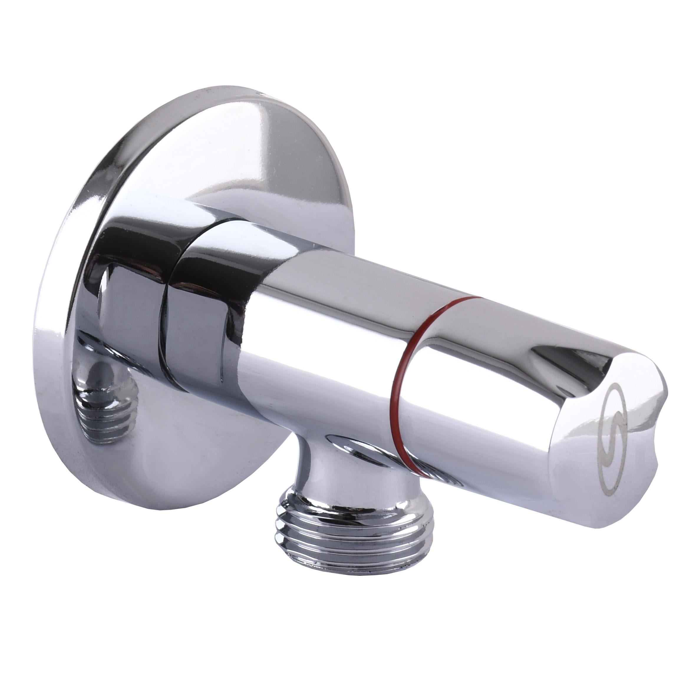 Кран полувращающийся угловой Solomon 1/2"x3/4" 9081 (000005973)