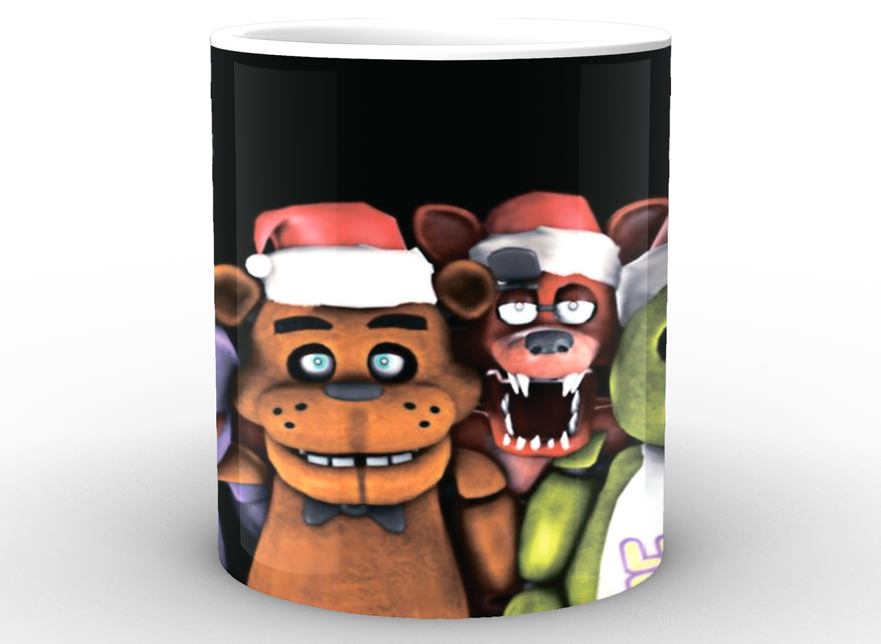 Чашка GeekLand Пять ночей с Фредди постер 330 мл (FN.02.034)