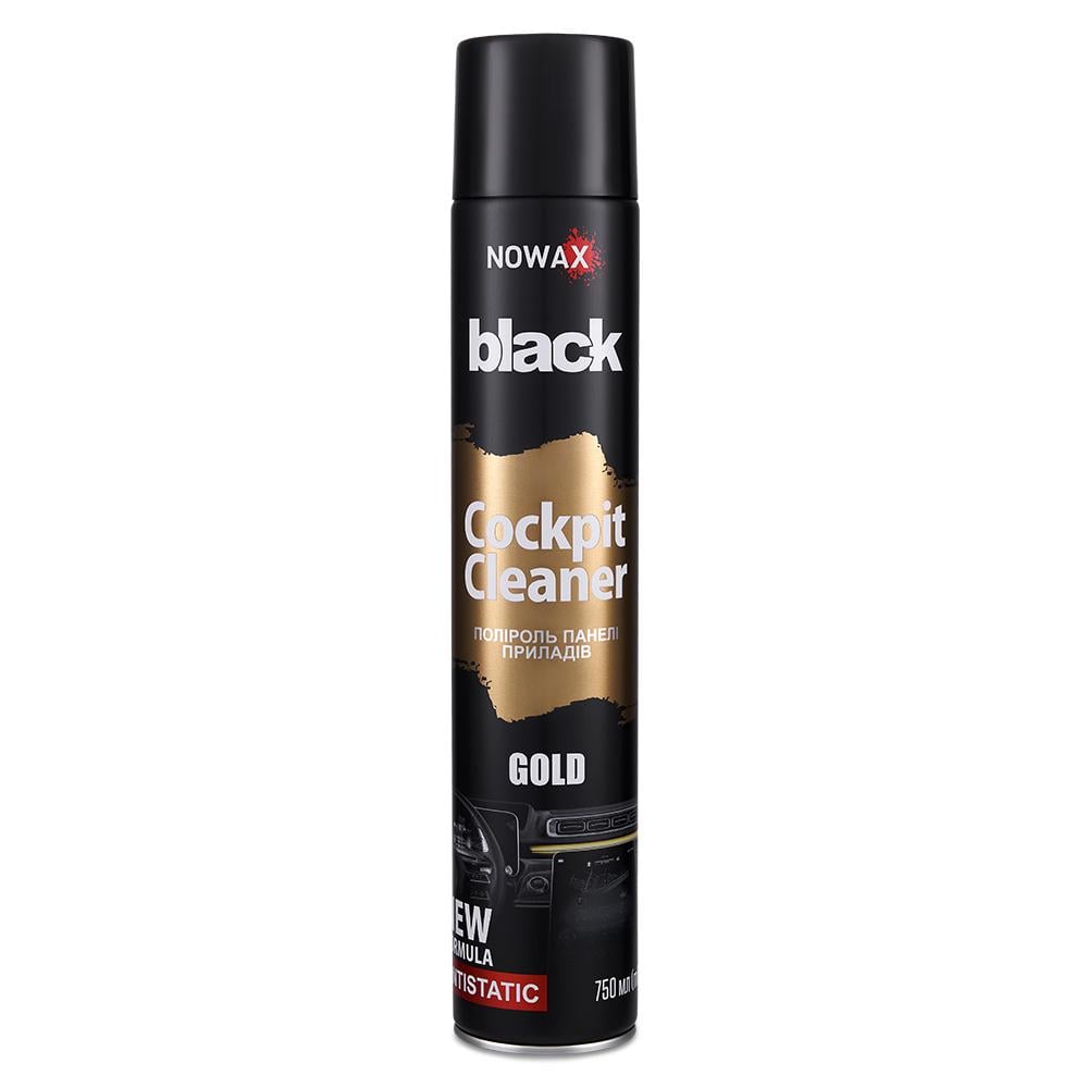 Полироль для приборной панели Nowax Cockpit Cleaner Spray Gold 750 мл (NX00712)
