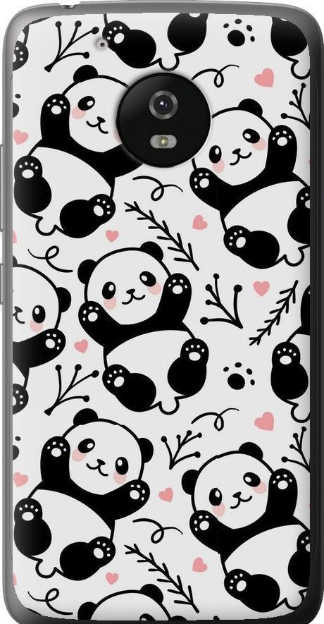 Чехол на Motorola Moto G5 Панды (4318u-832-42517)
