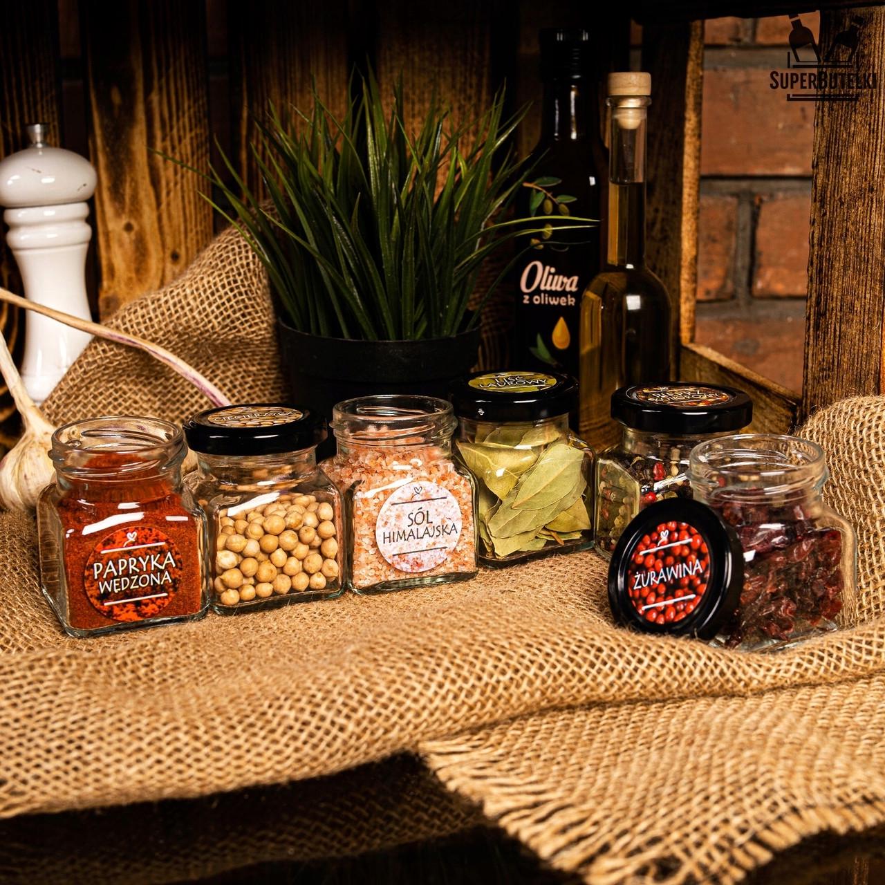 Комплект баночек для специй Superbutelki для варенья с наклейками 120 мл 24 шт. (2327621064) - фото 6