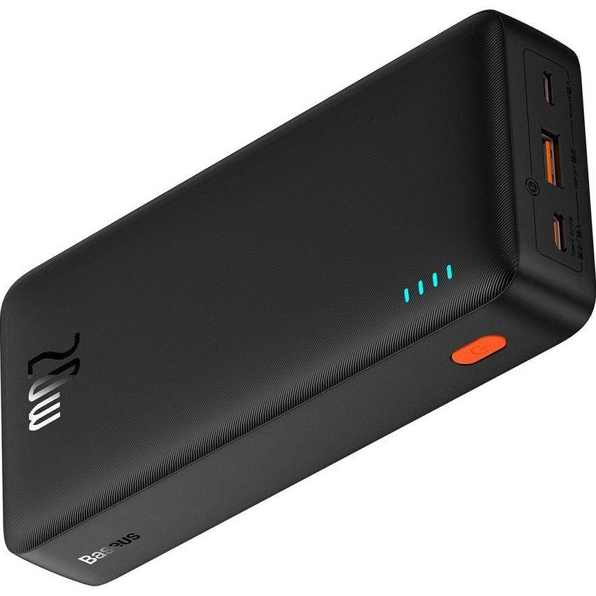 Батарея портативна BASEUS Airpow P10022804113-00 20000mAh 20W Black - фото 5 Батарея портативна BASEUS Airpow P10022804113-00 20000mAh 20W Black - фото 5