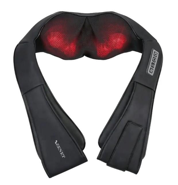 Масажер для шиї Zenet ZET-758 роликовий з прогріванням (54764) Масажер для шиї Zenet ZET-758 роликовий з прогріванням (54764)