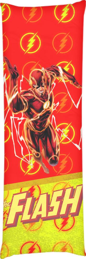 Подушка дакимакура Flash 1 50х150 см (13546078)