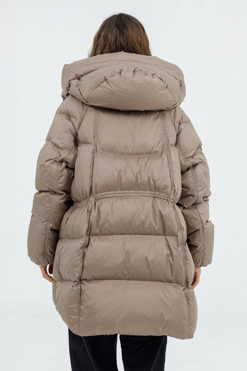 Пуховик-ковдра Автоледі LD-826a р. 46 Кавовий - фото 6 Пуховик-ковдра Автоледі LD-826a р. 46 Кавовий - фото 6